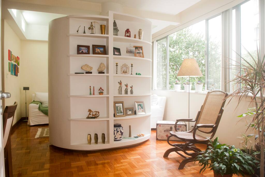 sala de estar e jantar