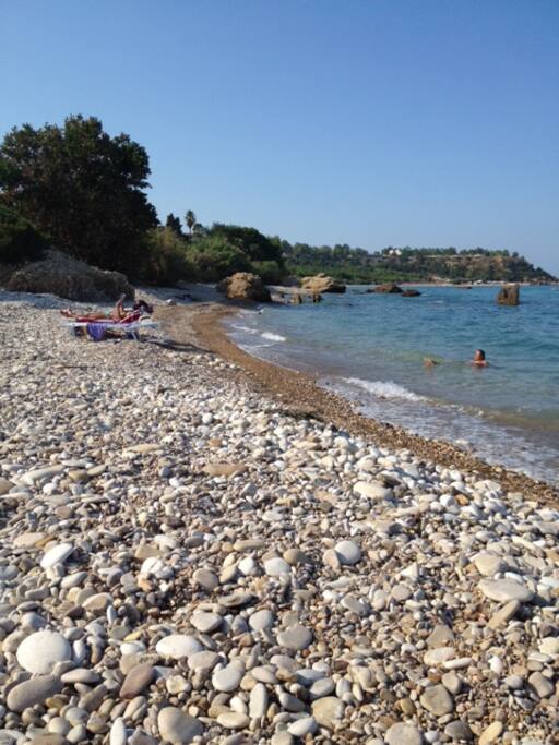 Plage privée