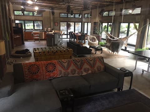 Concrete Loft in the Redwoods