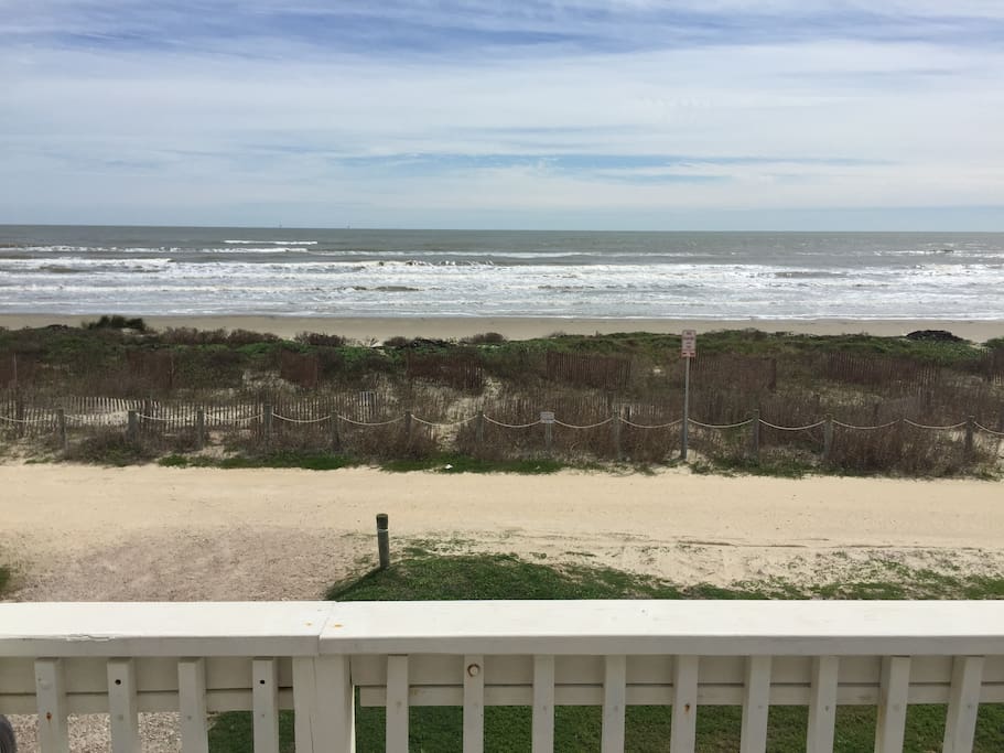 Right on the beach...unobstructed view and access