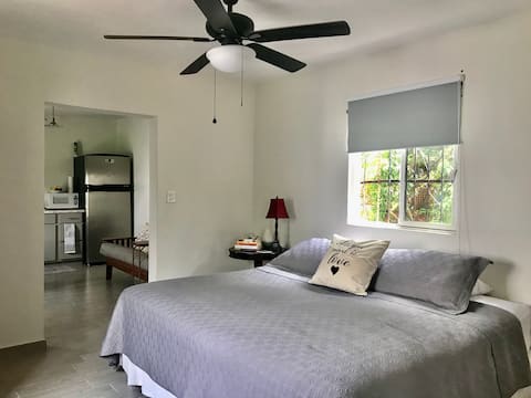 Apartment with beautiful garden