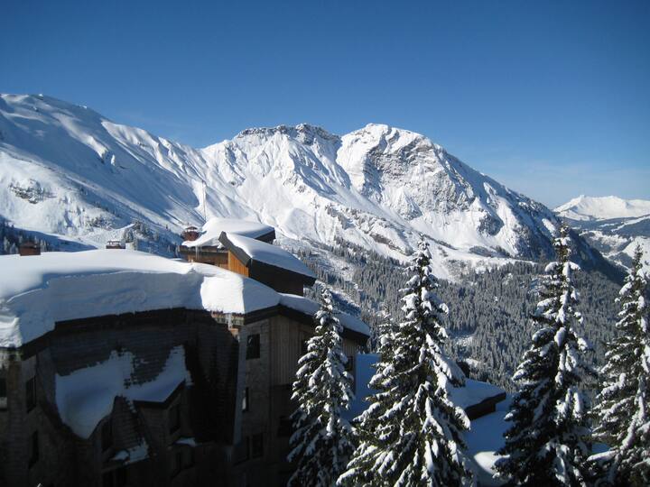 Avoriaz Франция горнолыжный курорт