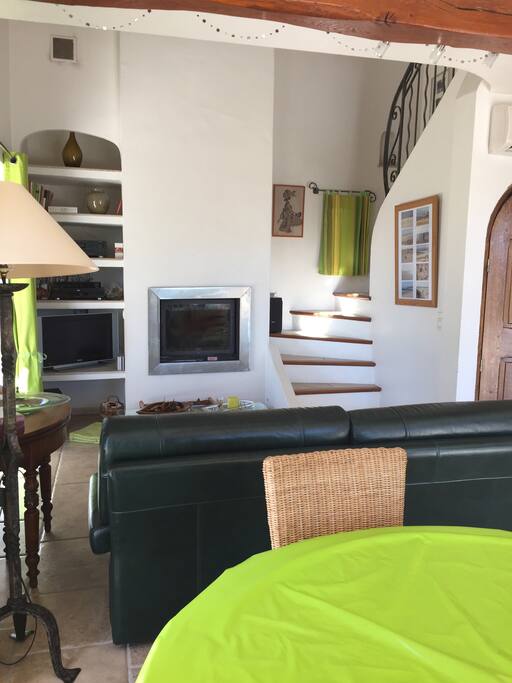 Salon et insert
