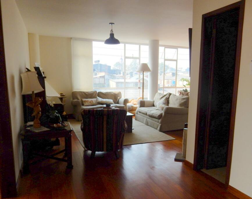 View from the hall