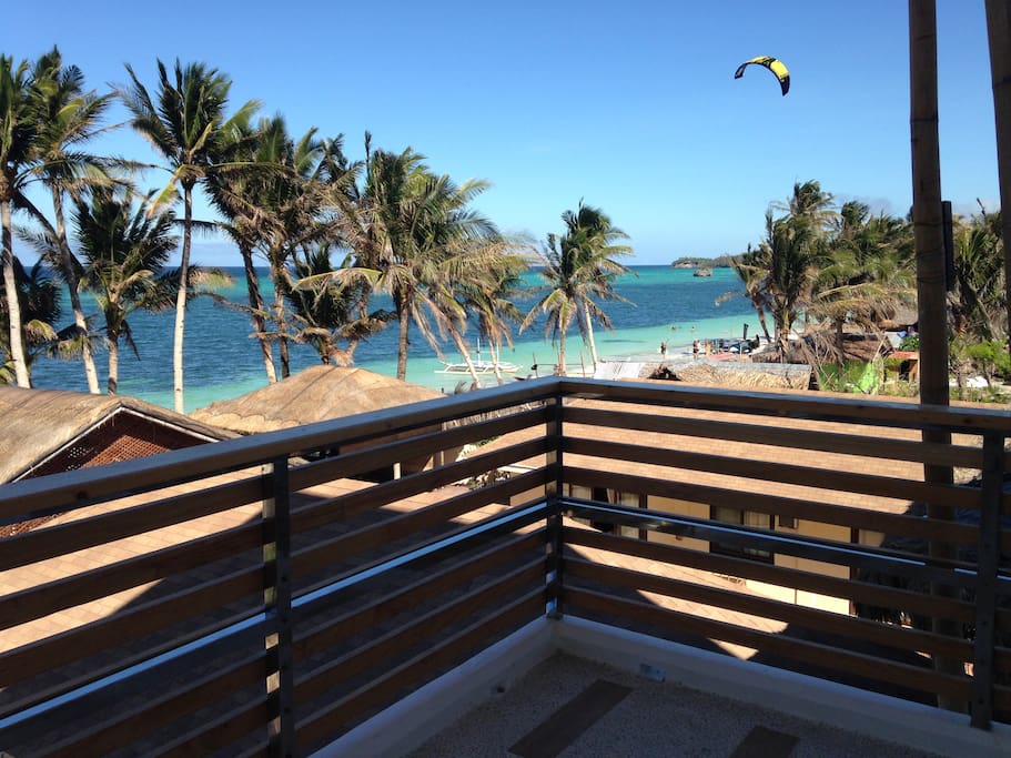 View from your private balcony