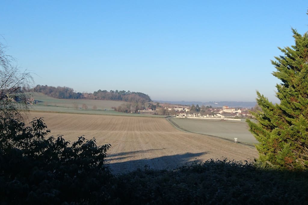 View from the master bedroom