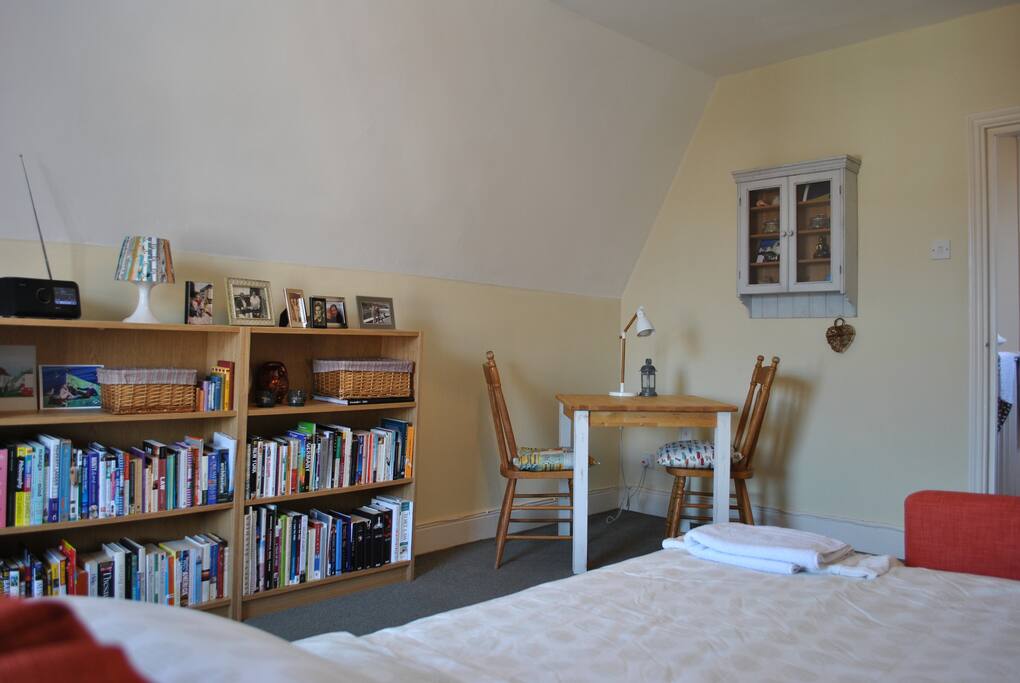 Your room - dining and sleeping