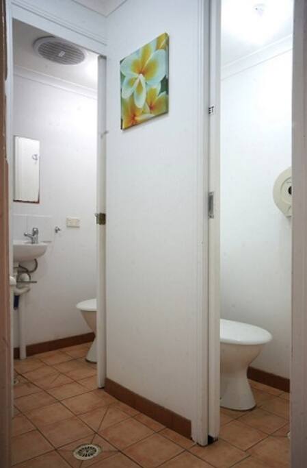 Shared bathroom facilities