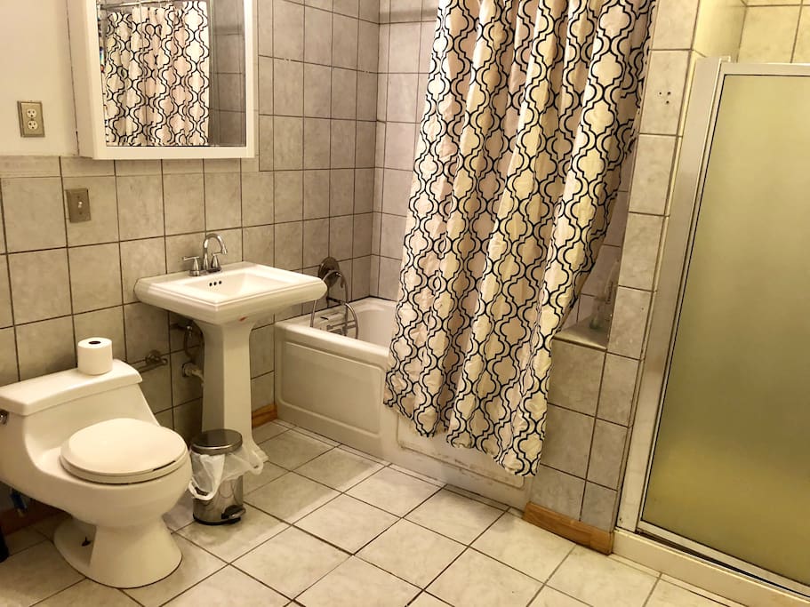 The bathroom