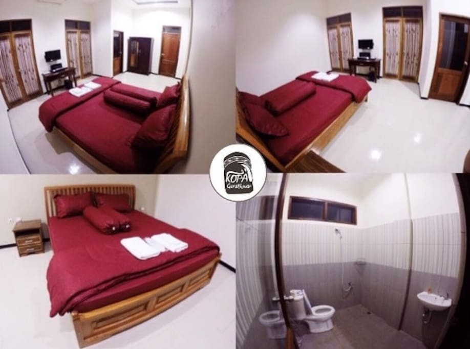Bena Room
Facilities : Double Bed, TV, Air Conditioning, Free Wifi, Breakfast, Towel, Bath Towel, Slippers, Toothbrush, Shampoo, Soap bar