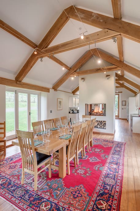 Dining room for 12 guests