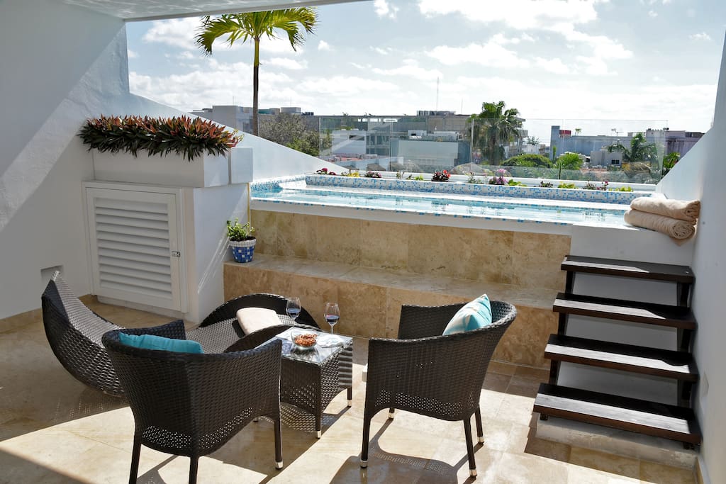 Perfect Place for your vacation - comfortable terrace with Private Pool