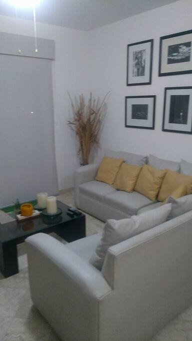 Sala con televisión.