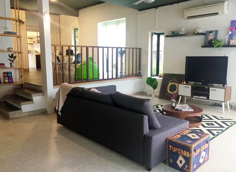Shared living area (GROUND LEVEL)