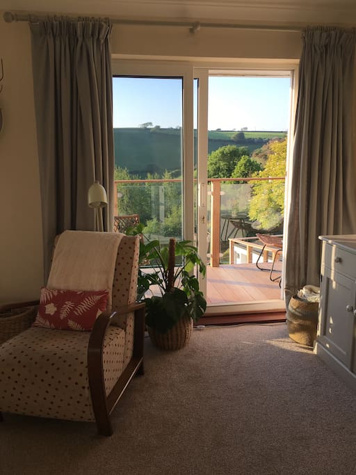 Balcony access from lounge