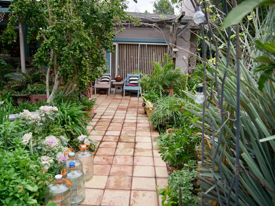 Front door of main house