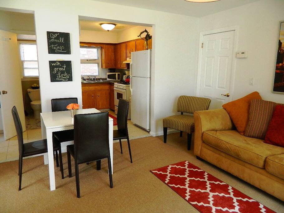 Tastefully decorated and spacious