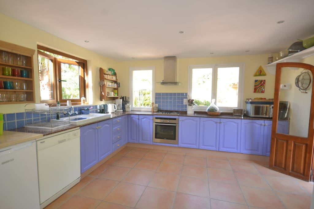 large kitchen