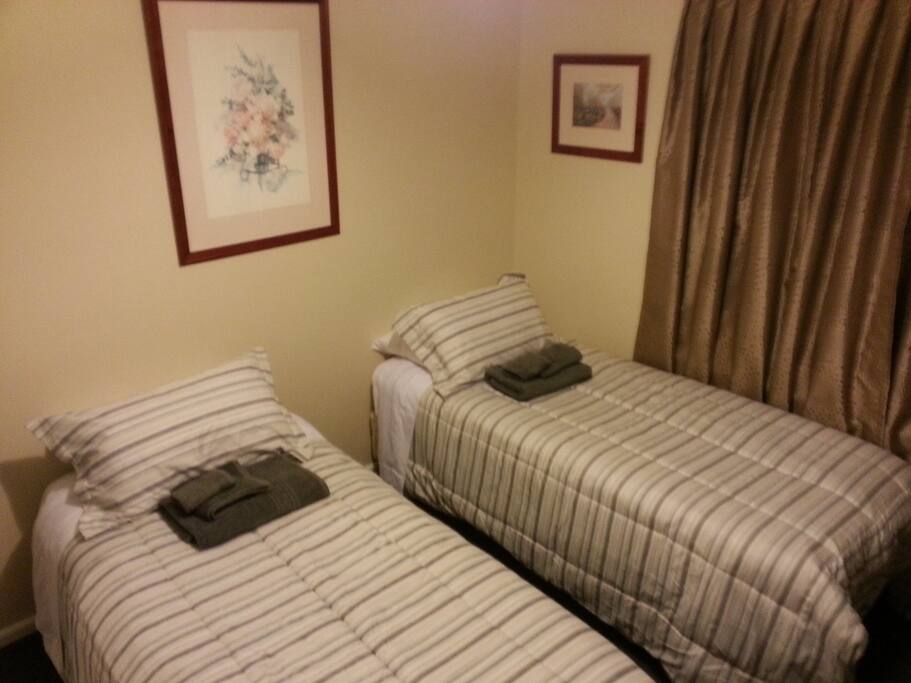 3rd Bedroom with 2 King Singles