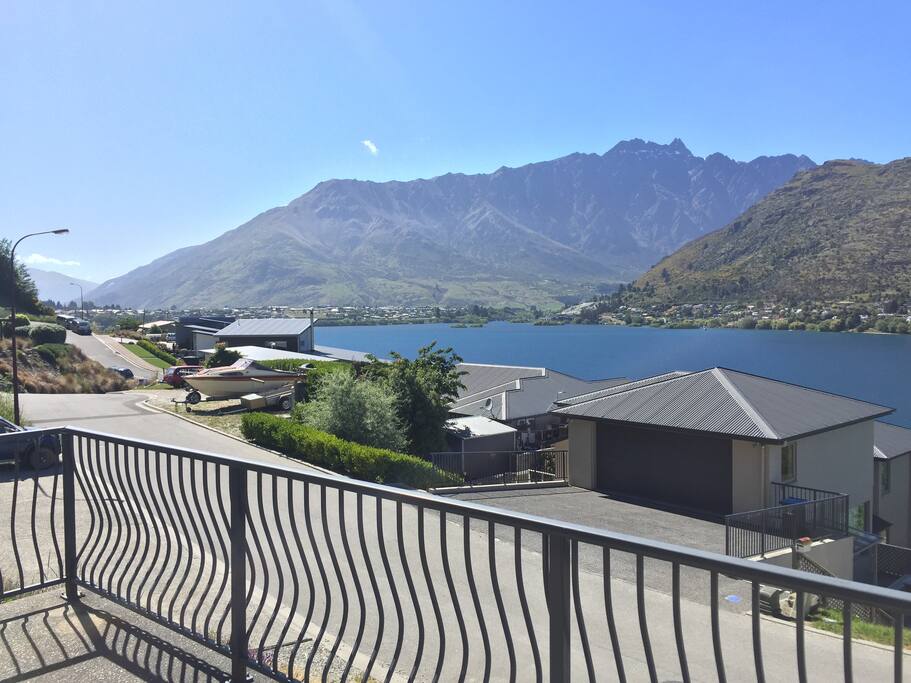 Views from the balcony.