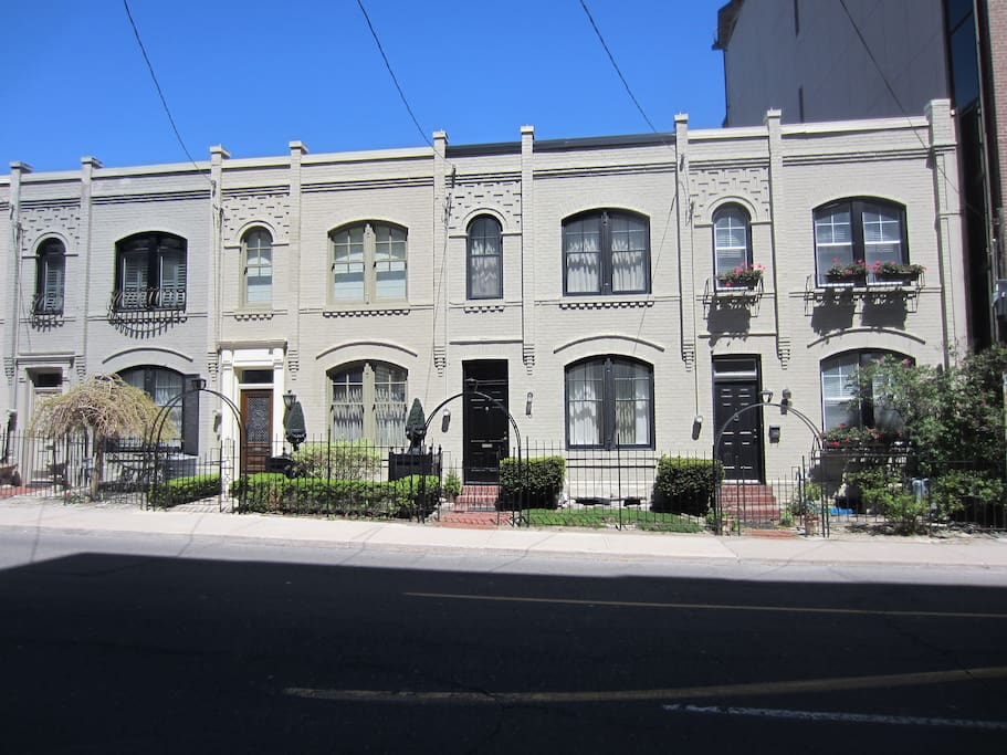 Attractive Row Housing Where You'll be Staying