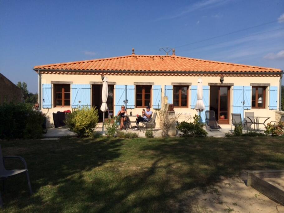 Two identical holiday homes