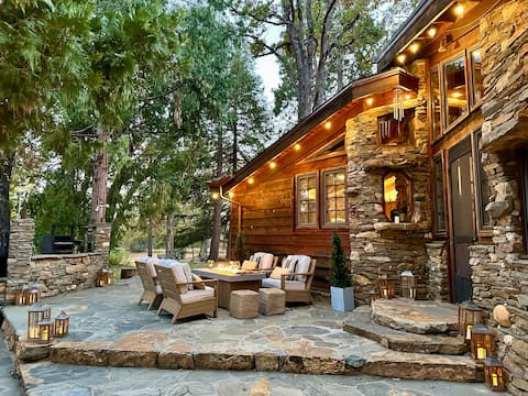 Luxury Casa Oso Retreat/2Houses/HotTub/BBQ/43Acres