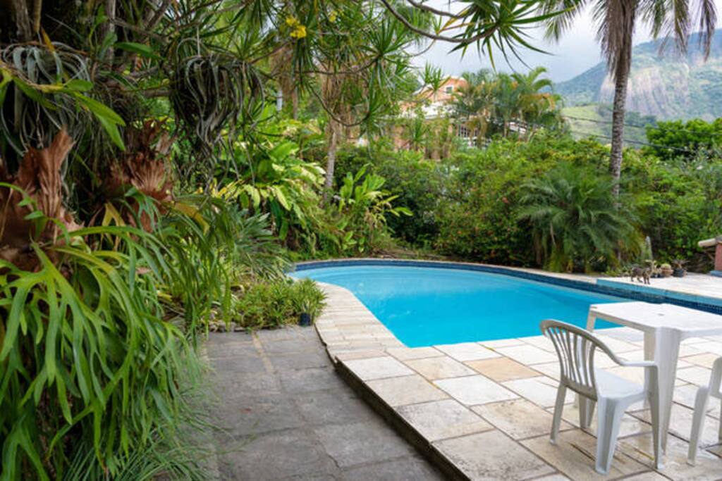 entrada da piscina
