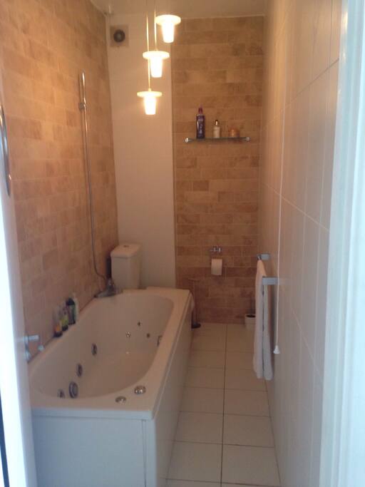 Luxury Bathroom with whirlpool bath