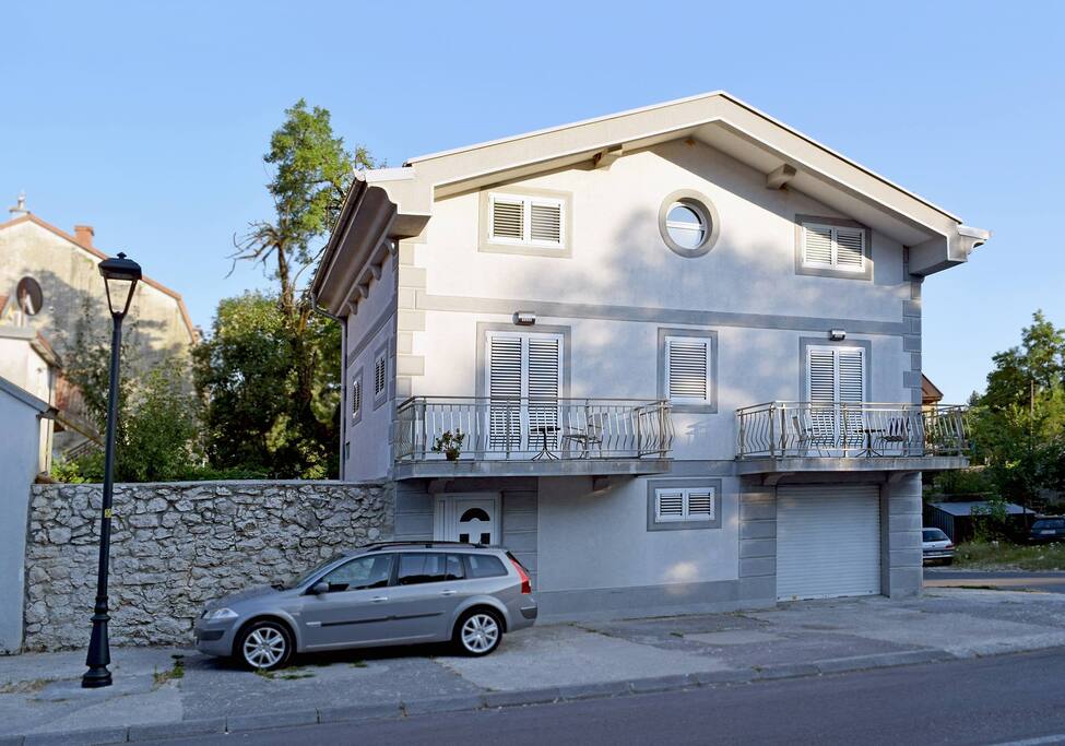 the building