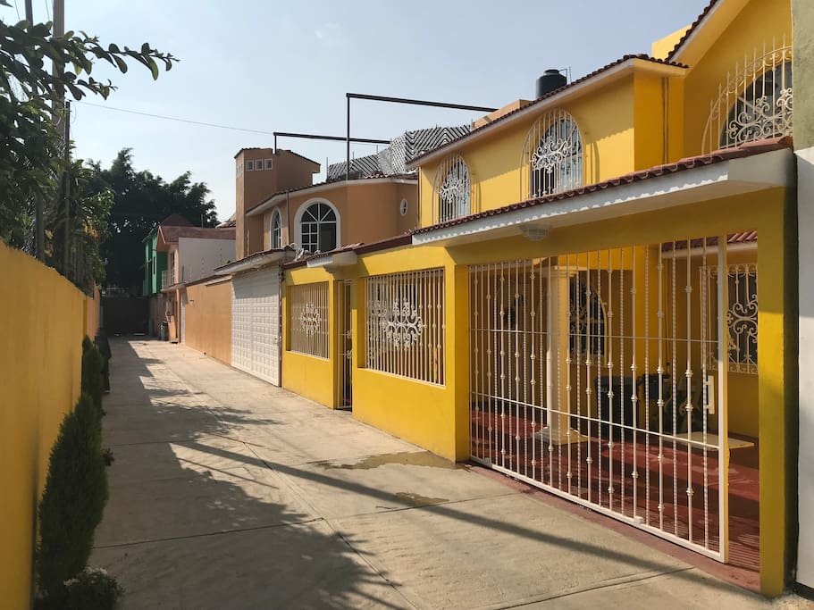 Front of house on Private Street