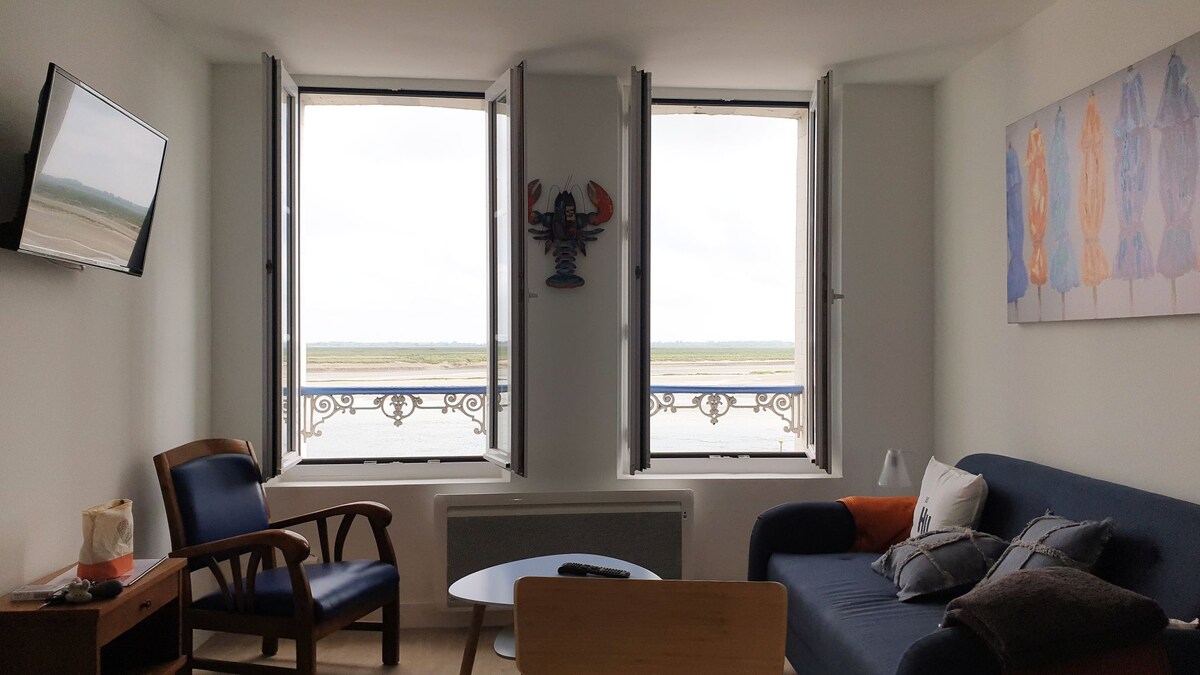 Propriété Airbnb réussie: "Chez Angus" T2 Bay View Apartment à Saint Valery Sur Somme