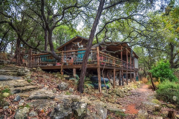 cabin in the daylight