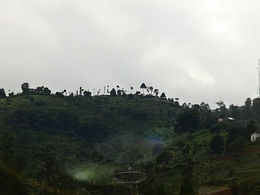 Mountain & Hills view of Dago Pakar from the Room