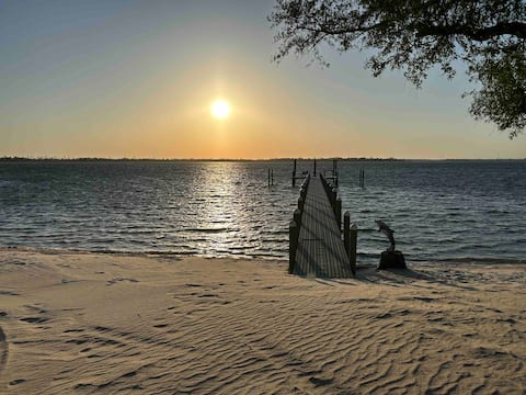 2 miles to Tyndall AFB. Dock with slips. Bay front