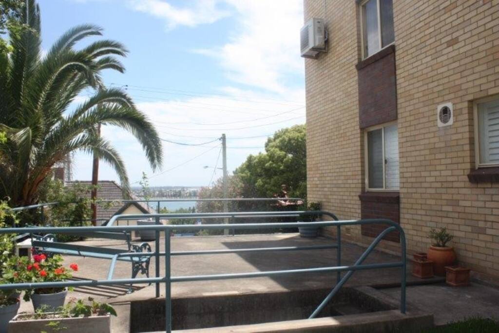Shared balcony