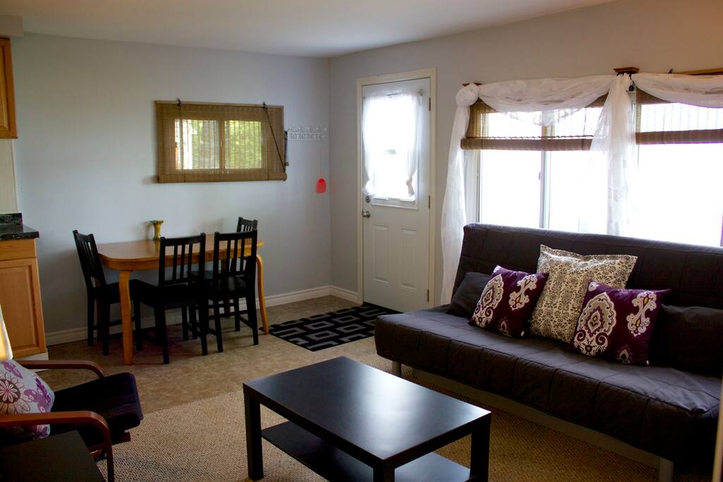 CameronDinning room table and front door