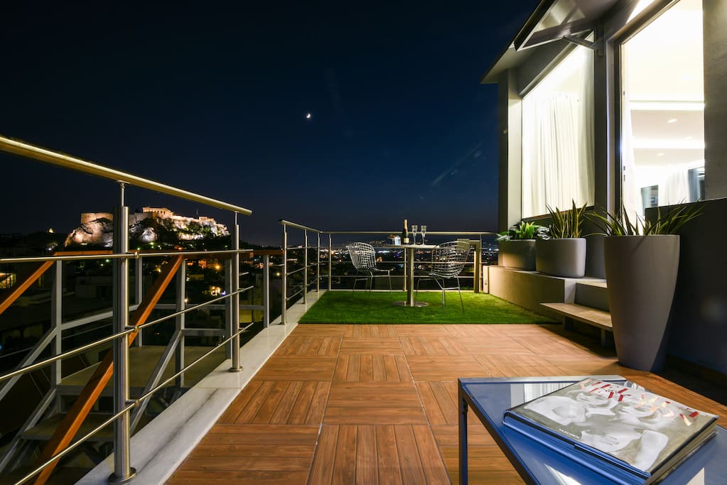 Front terrace