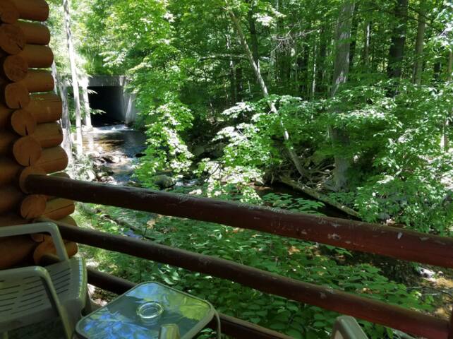 Log Cabin With Two Beds