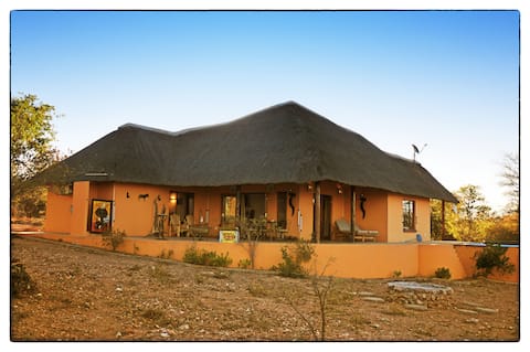 Self catering house bordering Kruger NP