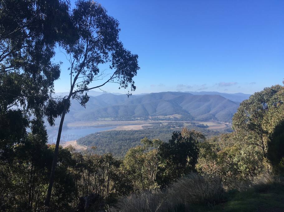 View from the local lookout - 5-10 minute drive