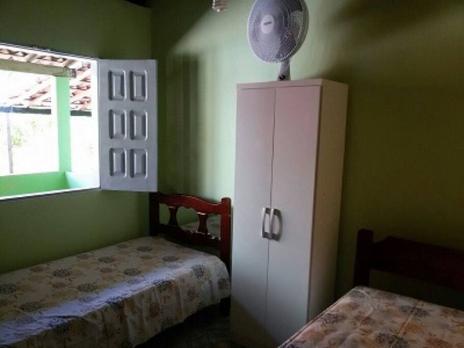 Quarto 1 - Visão p/ varanda