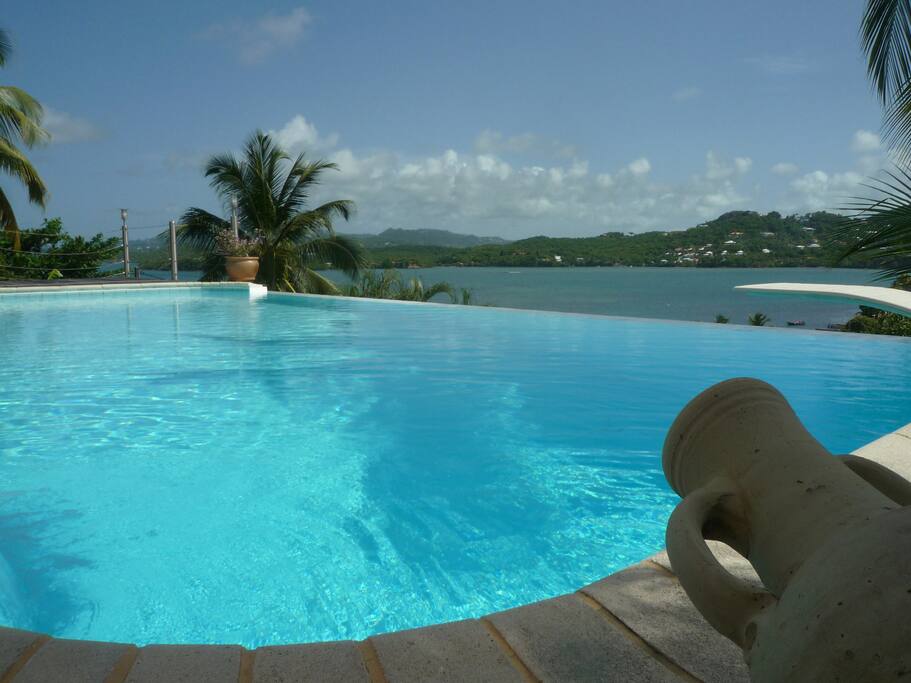 Vue sur la Baie depuis jacuzzi