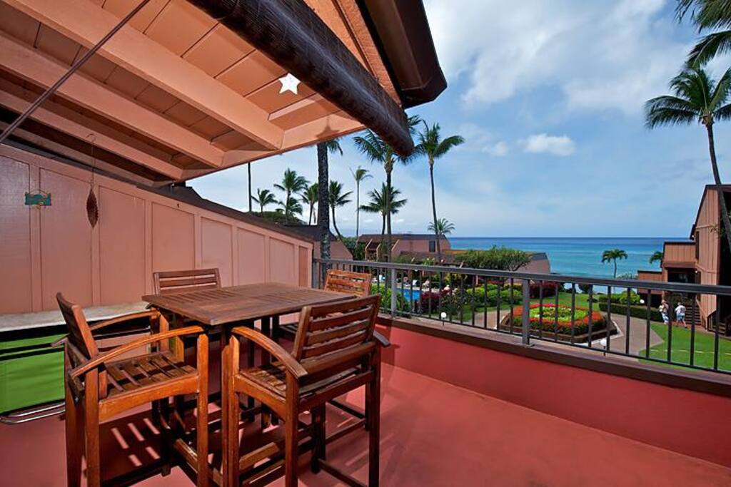 Patio and View