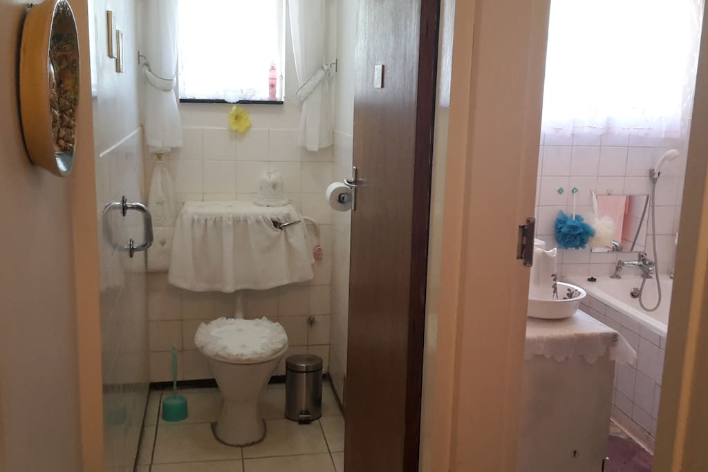 Toilet next door