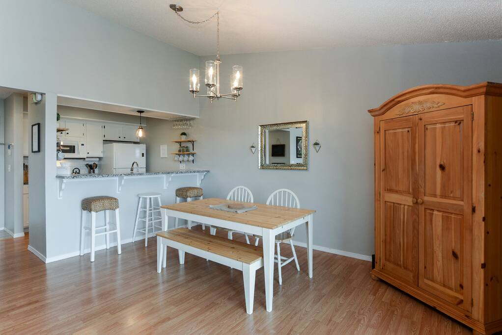 Open concept living space