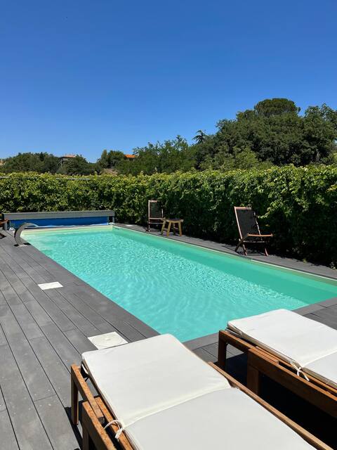 Tuscan country house with exclusive heated pool