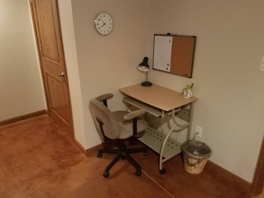 Desk in Bedroom