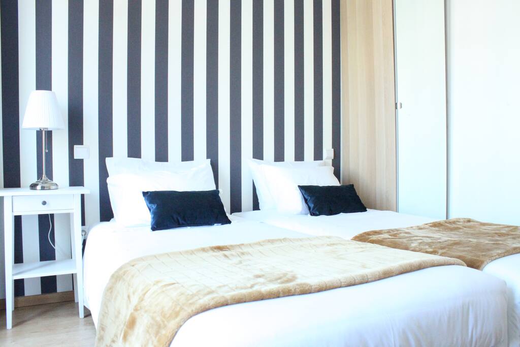 Twin room with balcony