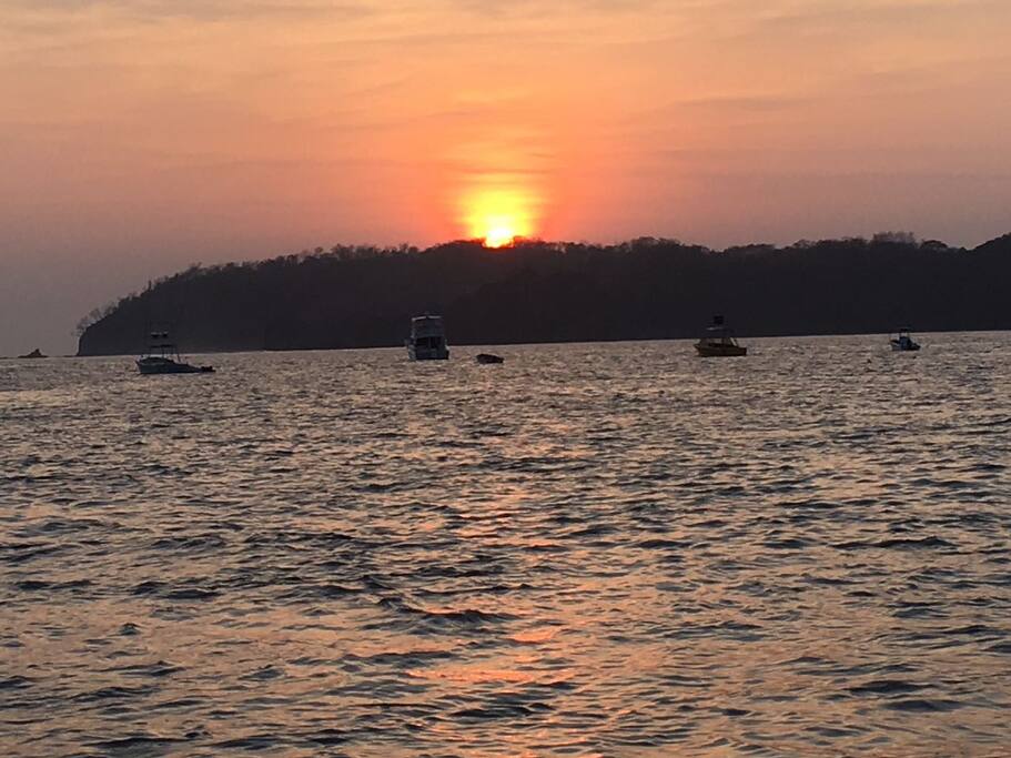 In Los Sueños you can usually experience the most beautiful sunsets